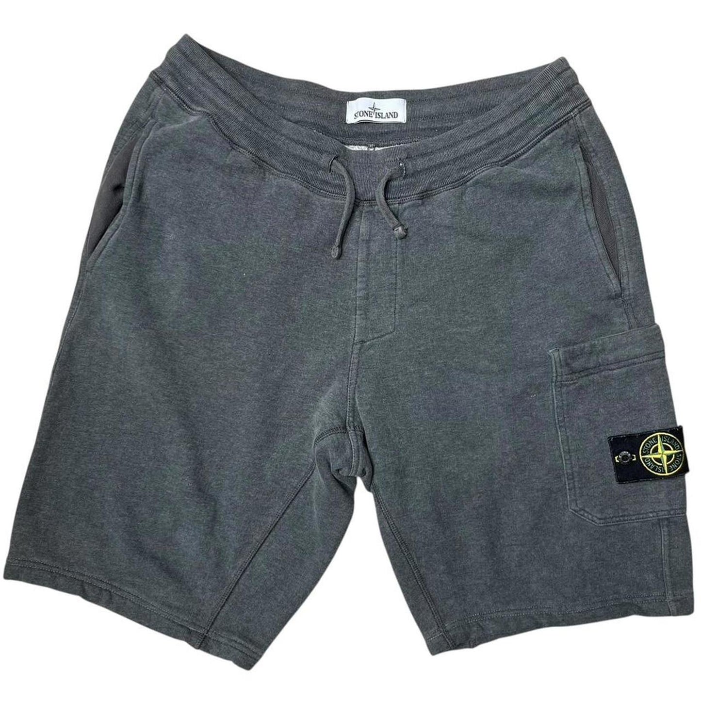 Stone Island Cotton Shorts Grey