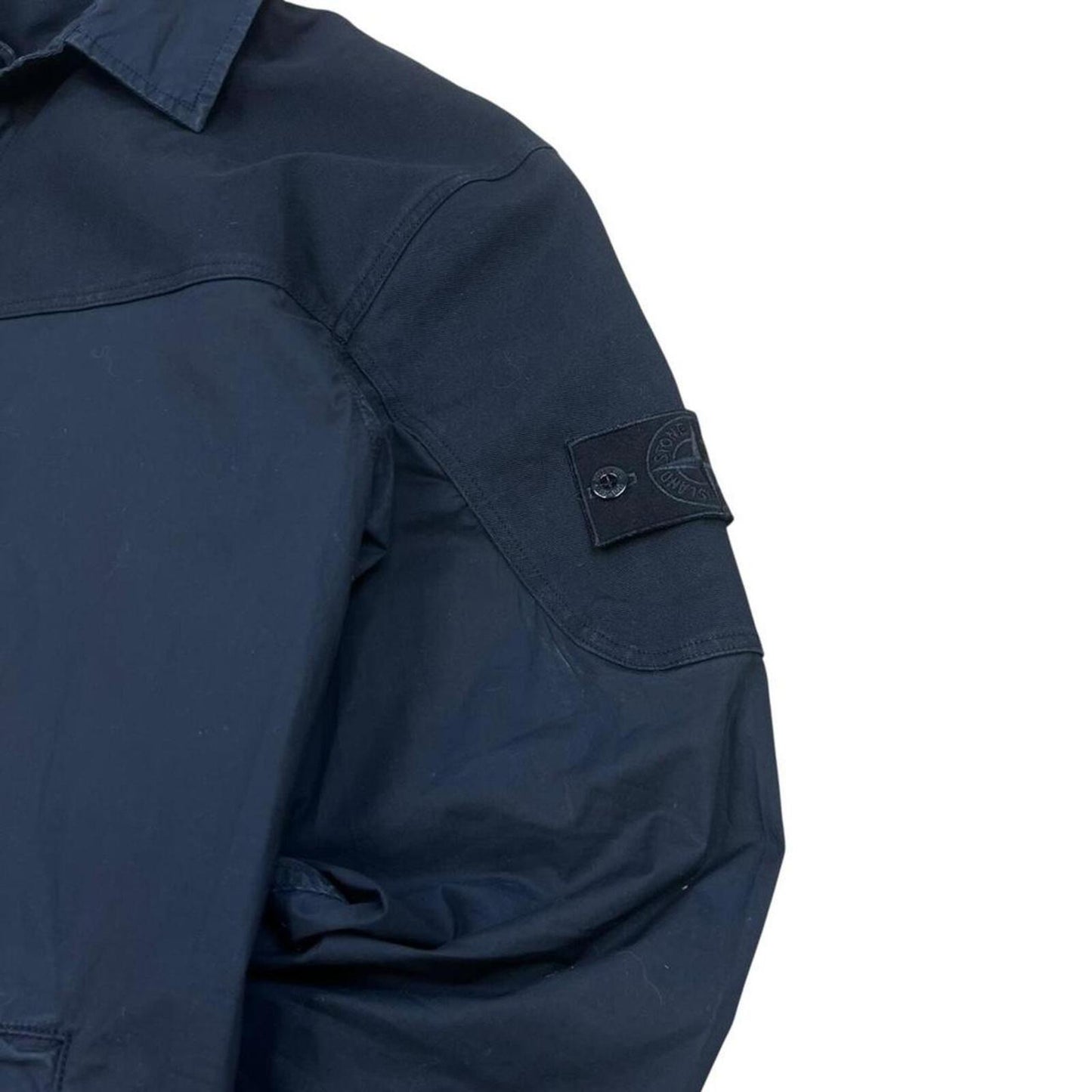 Stone Island Navy Ghost Overshirt - L