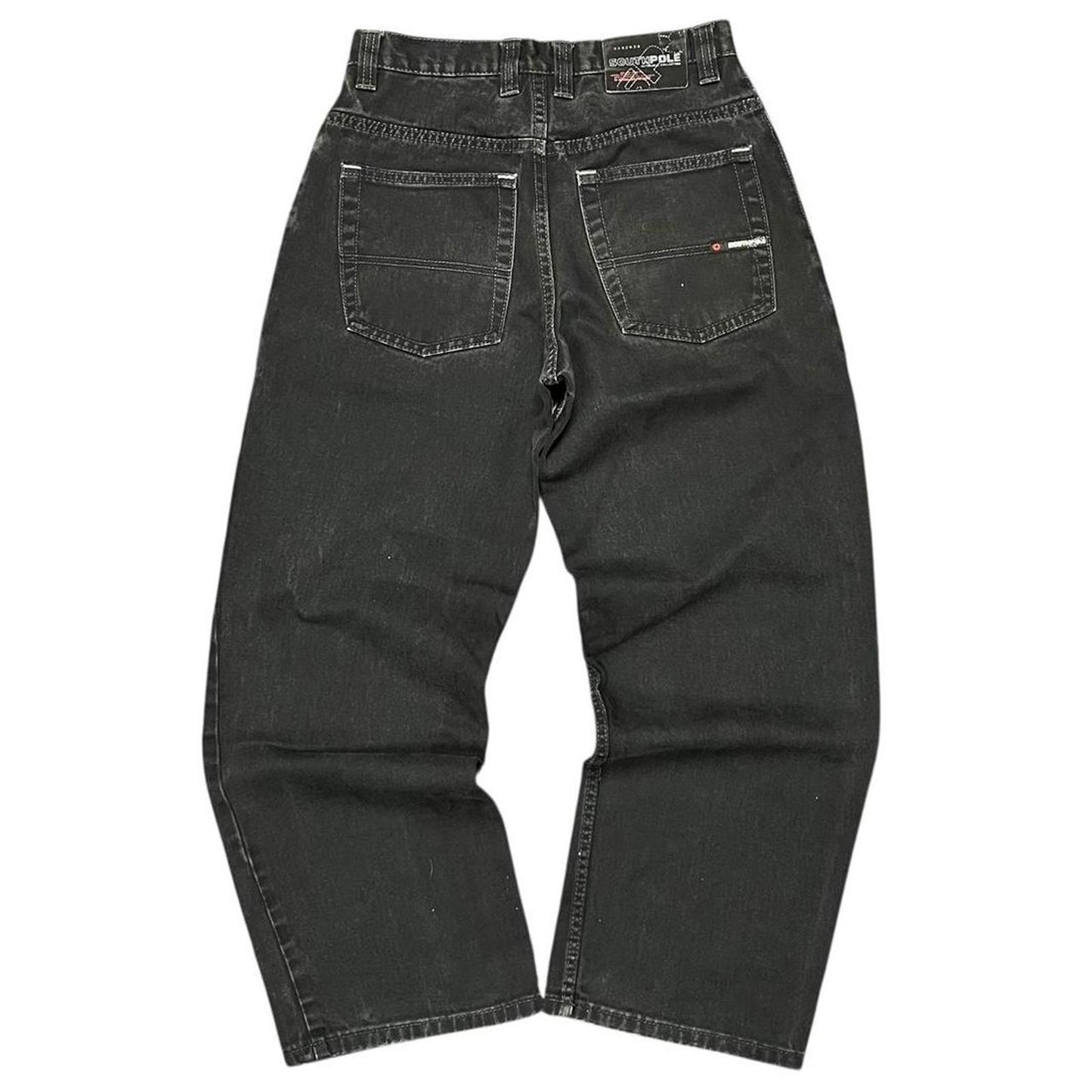 Southpole Baggy Jeans Black