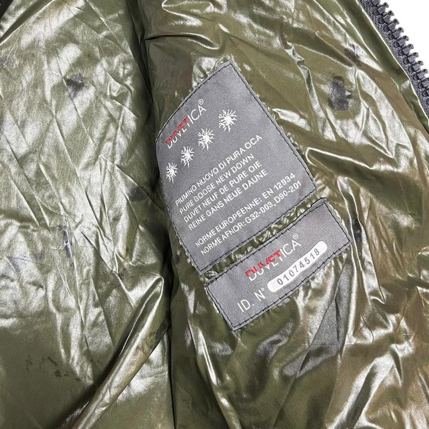 Duvetica Goose Down Jacket Red