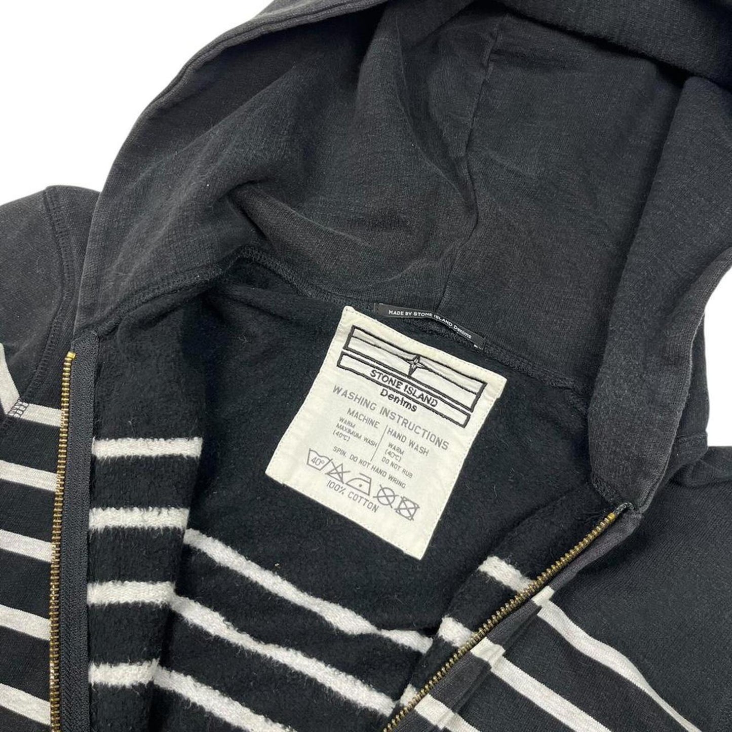 Stone Island Denims Hoodie - L