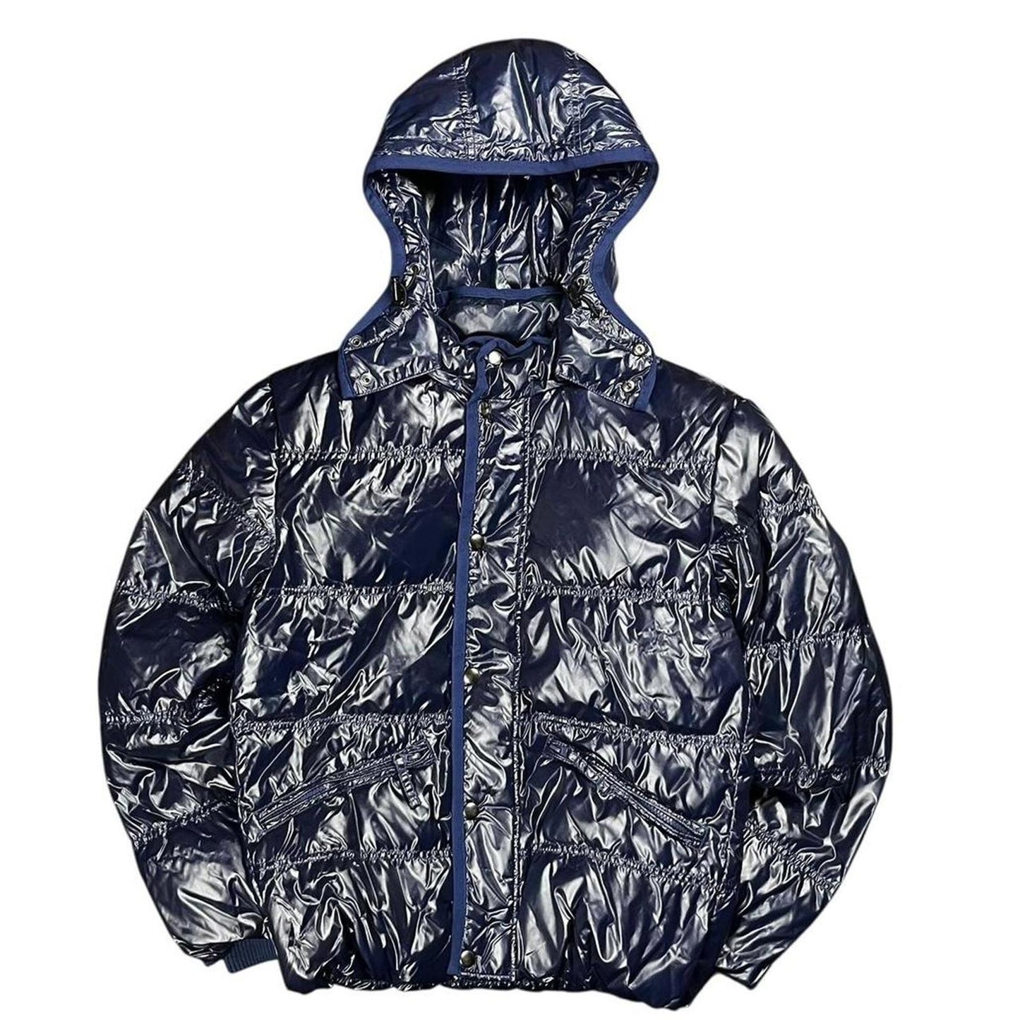 Japanese Archive Down Jacket Purple Navy