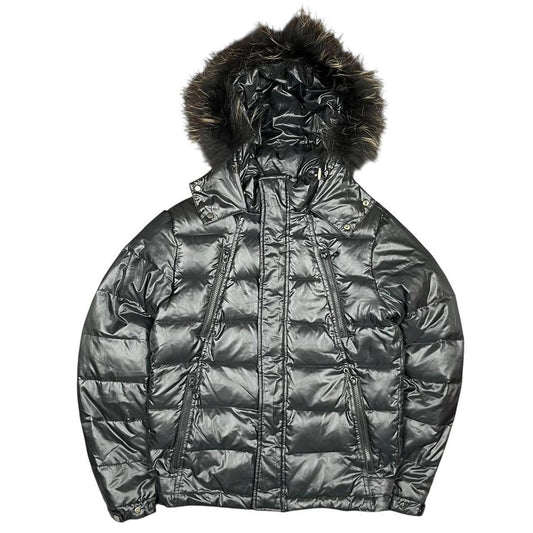 Japanese 00s Fur Down Jacket