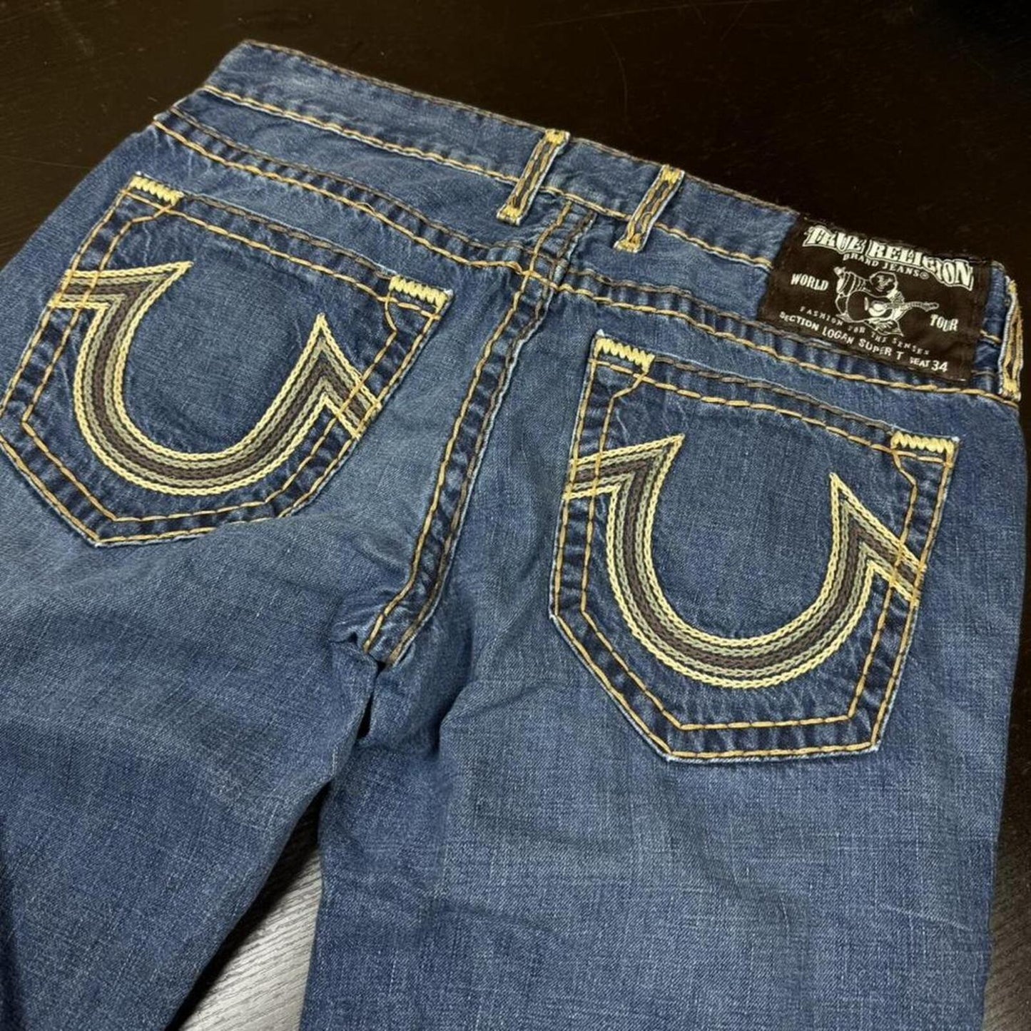True Religion Big Stitch Jeans - W36