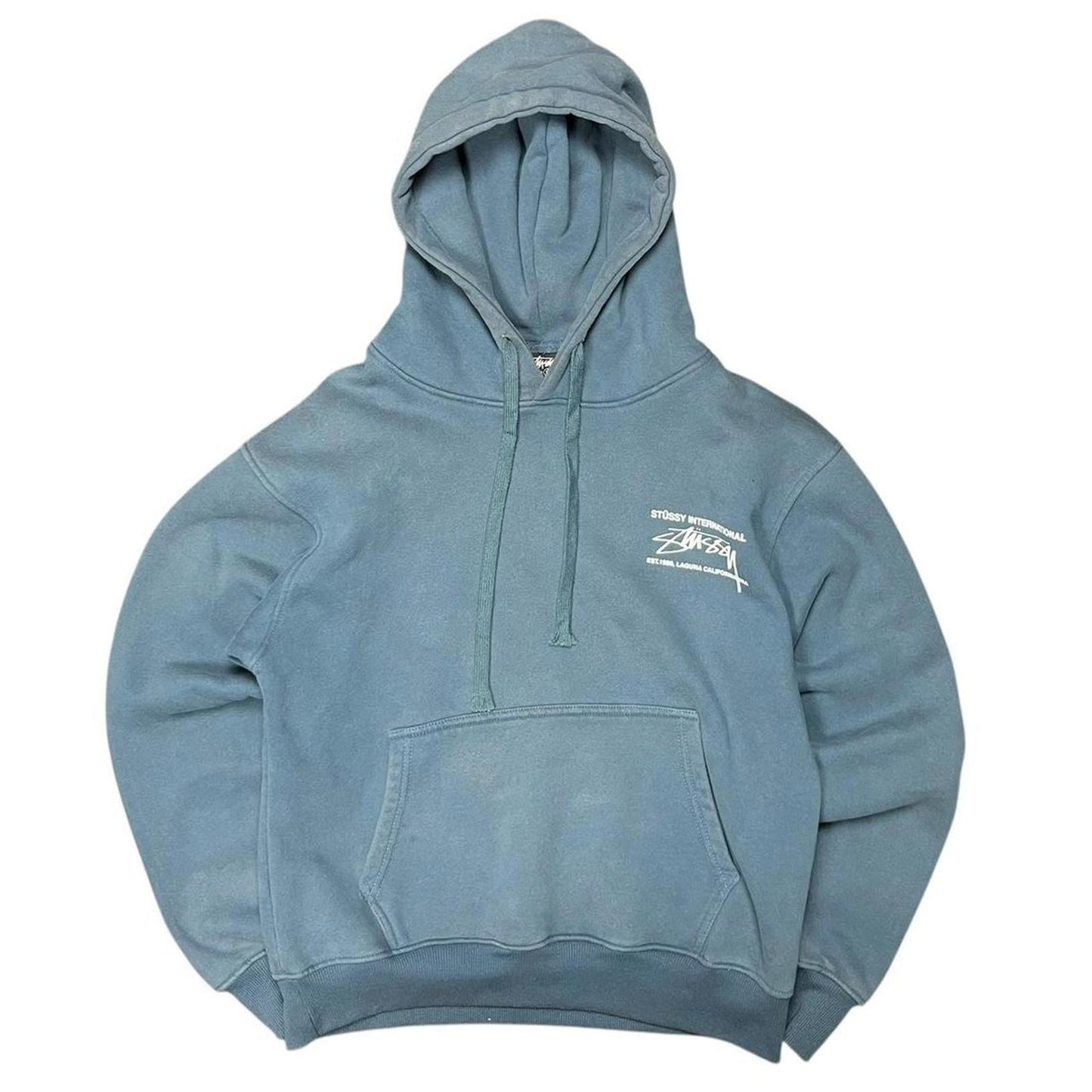 Stussy International Hoodie Blue