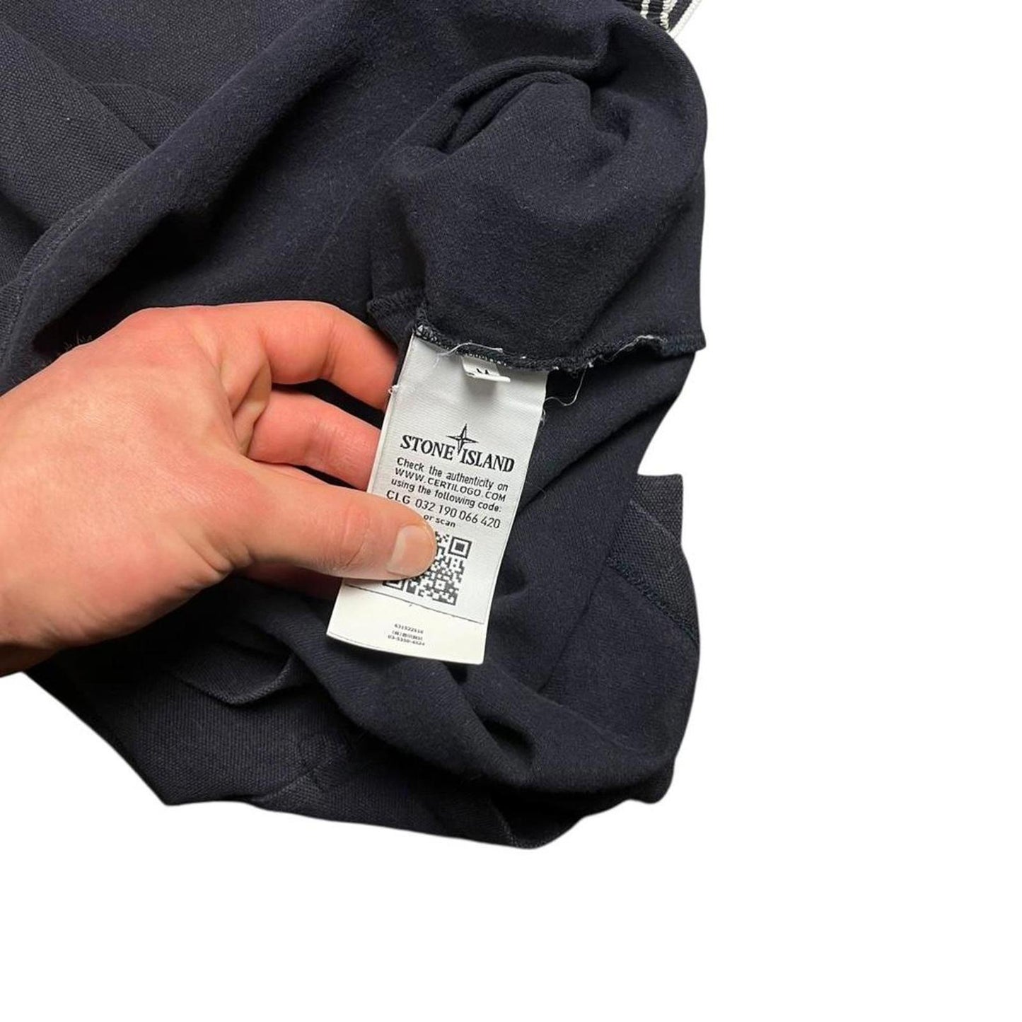Stone Island Polo Black