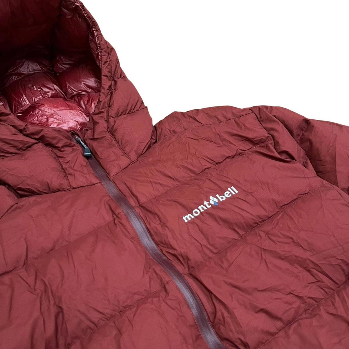 Montbell Lightweight Gore-Tex Waterproof Down Jacket Brown