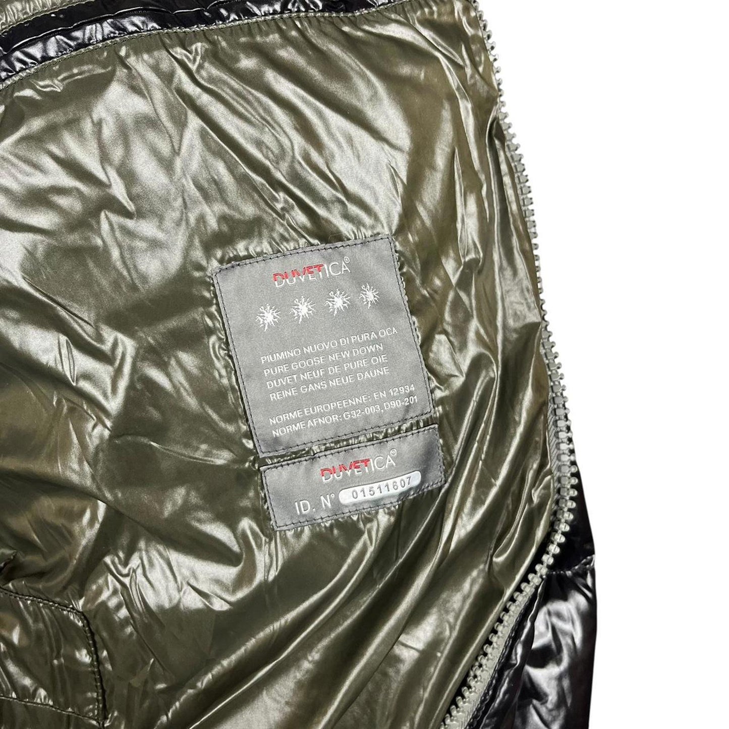 Duvetica Down Jacket Black Green