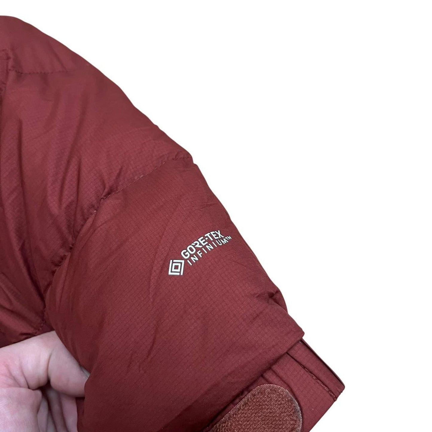 Montbell Lightweight Gore-Tex Waterproof Down Jacket Brown