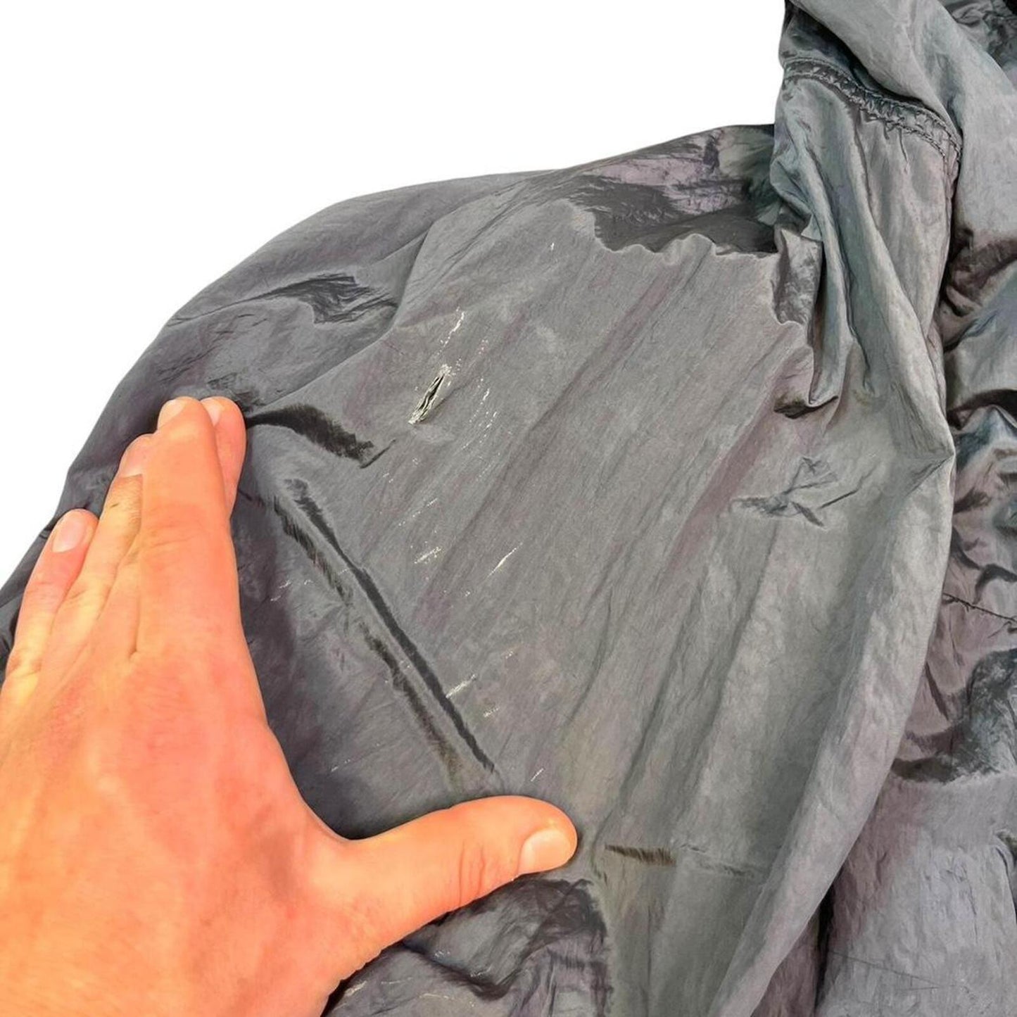 Stone Island Nylon Metal Watro Shimmer Jacket - XL