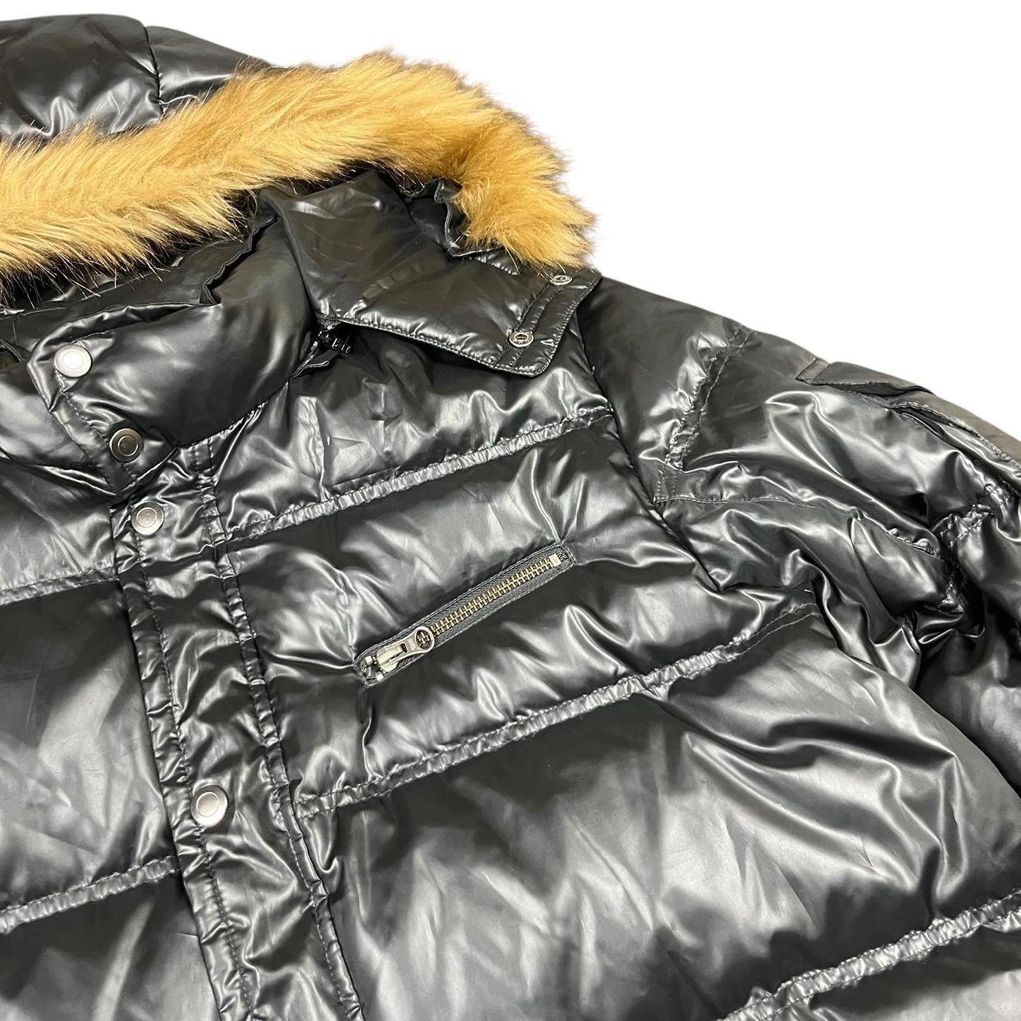 Japanese 00s Fur Down Jacket