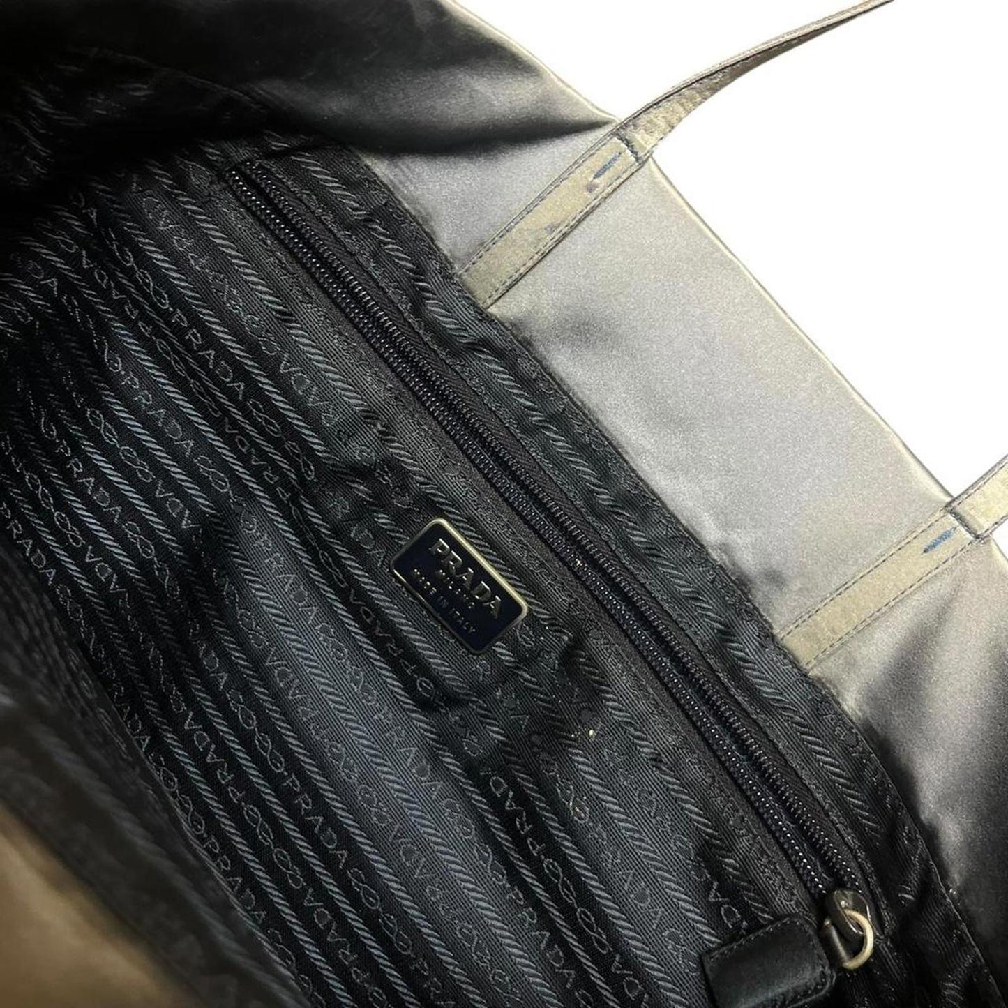 Prada Handbag Silver