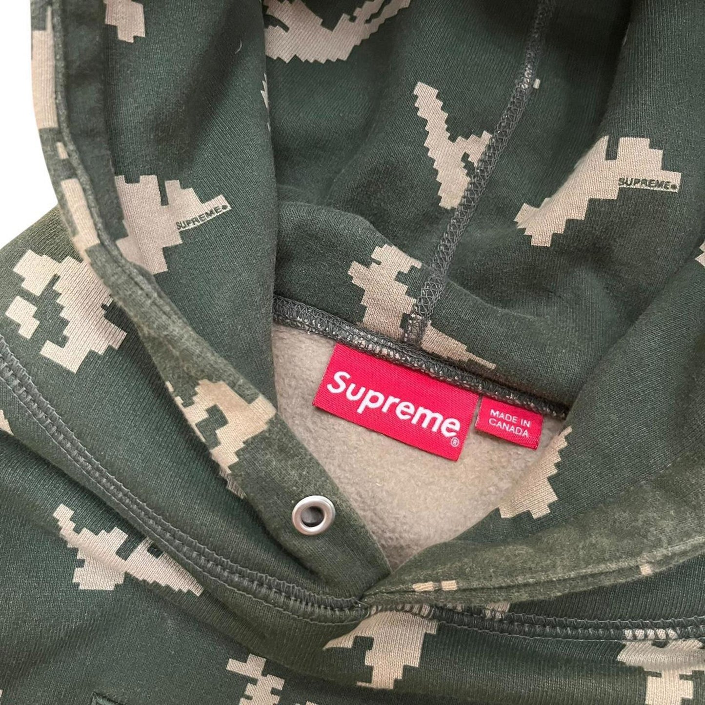Supreme 2021 Box Logo Hoodie Digi Camo