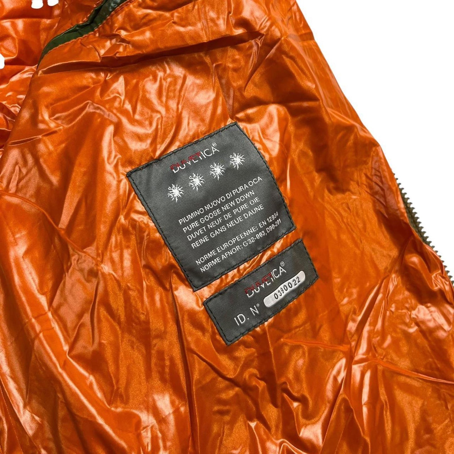 Duvetica Down Gilet Khaki Orange