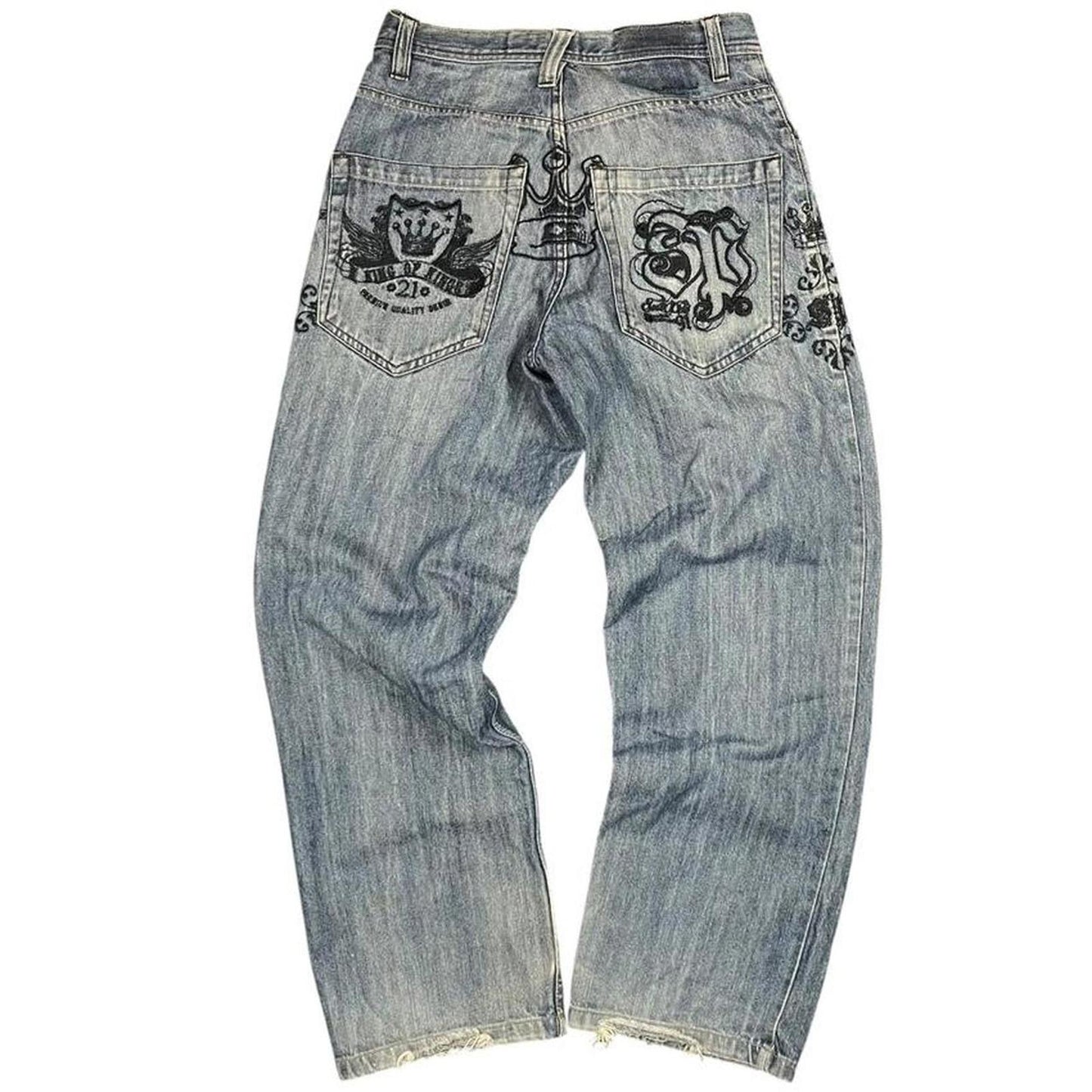 Southpole Embroidered Jeans