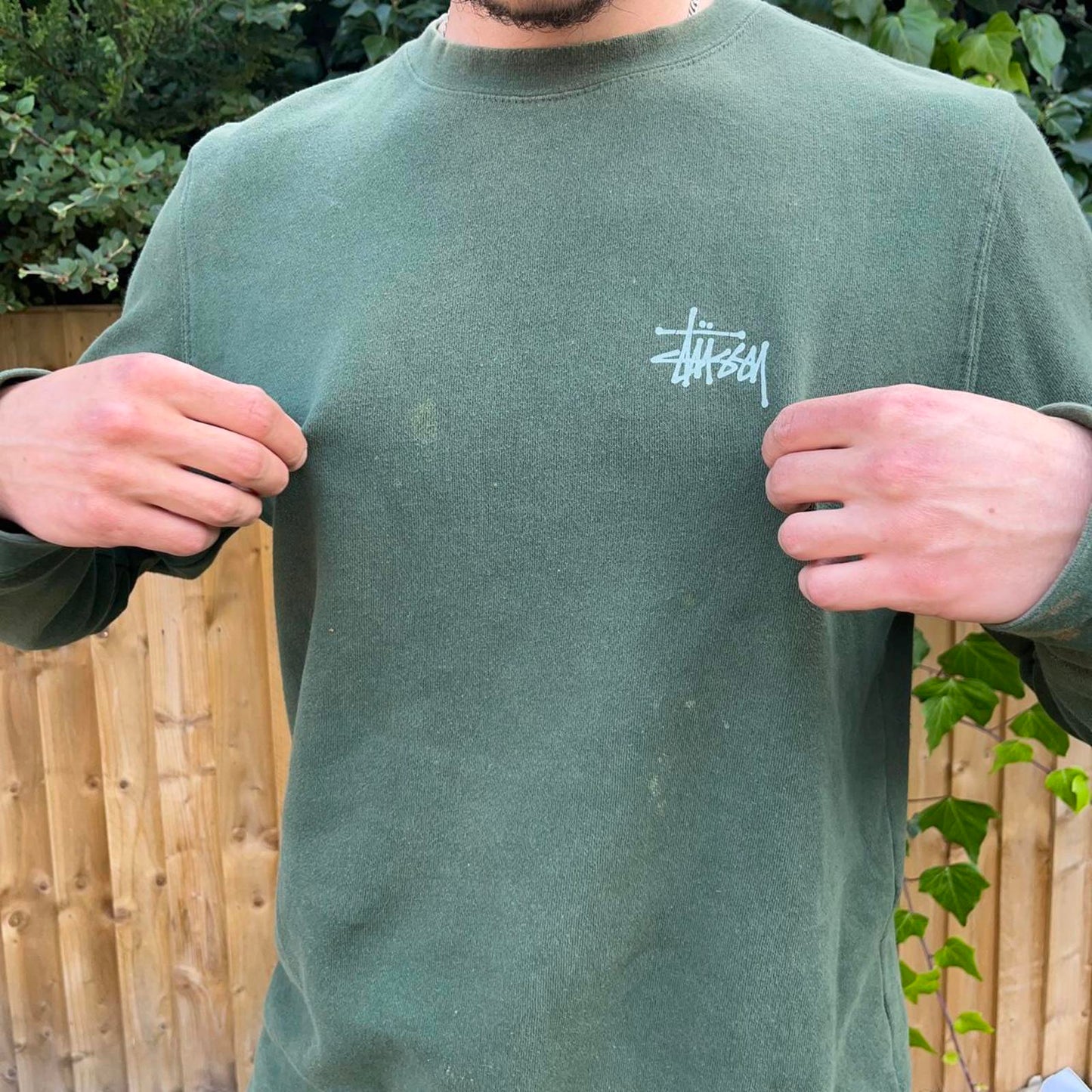 Stussy Sweatshirt Grey