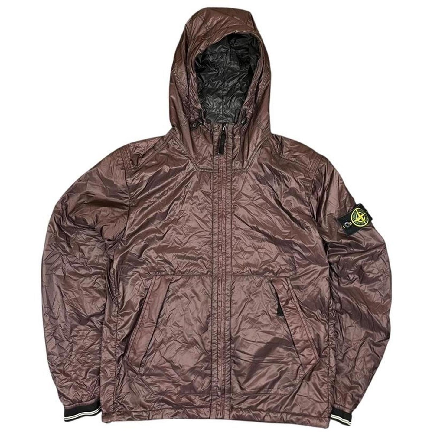 Stone Island Micro Ripstop Primaloft Packable Jacket Brown - M
