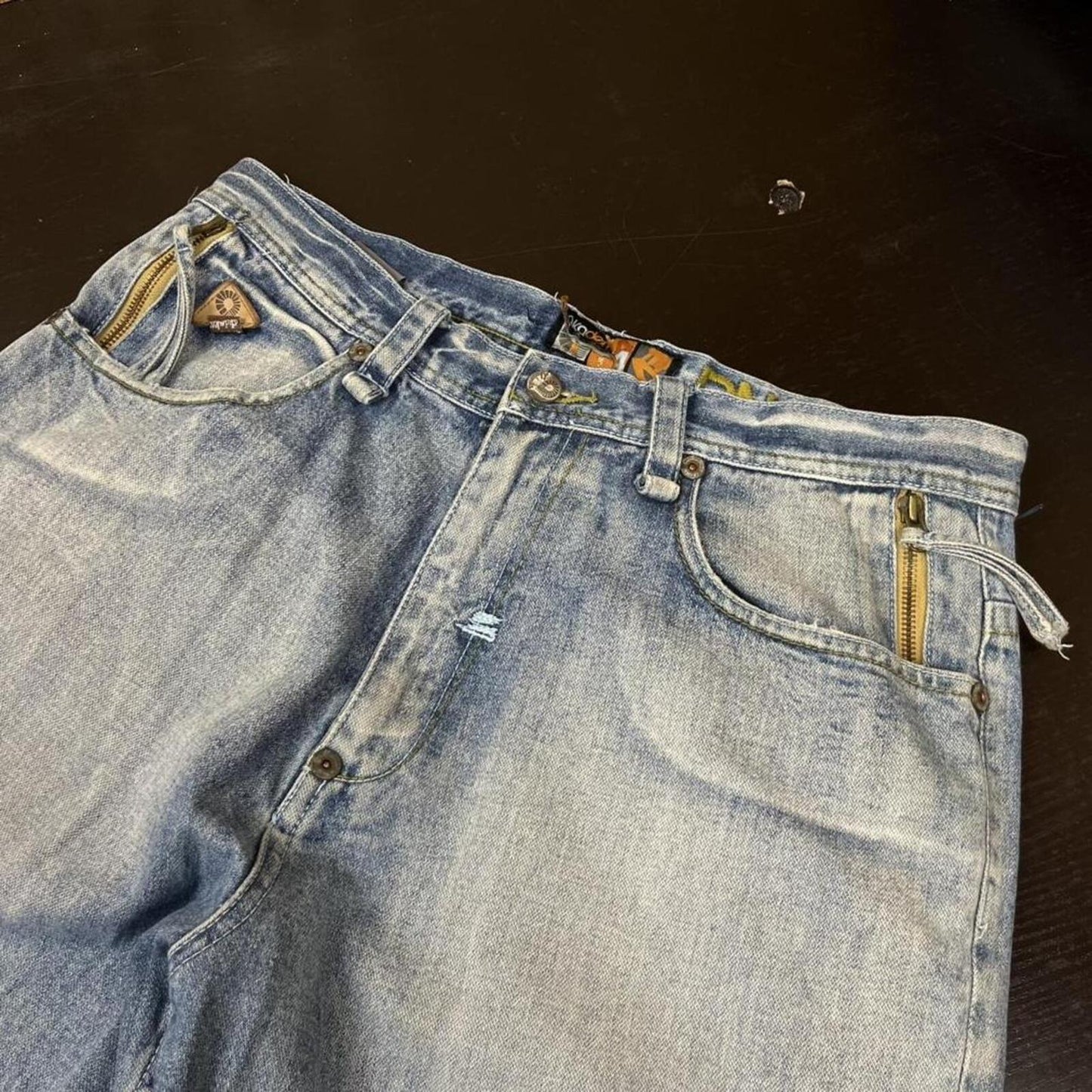 Akademiks Embroidered Jeans - W34