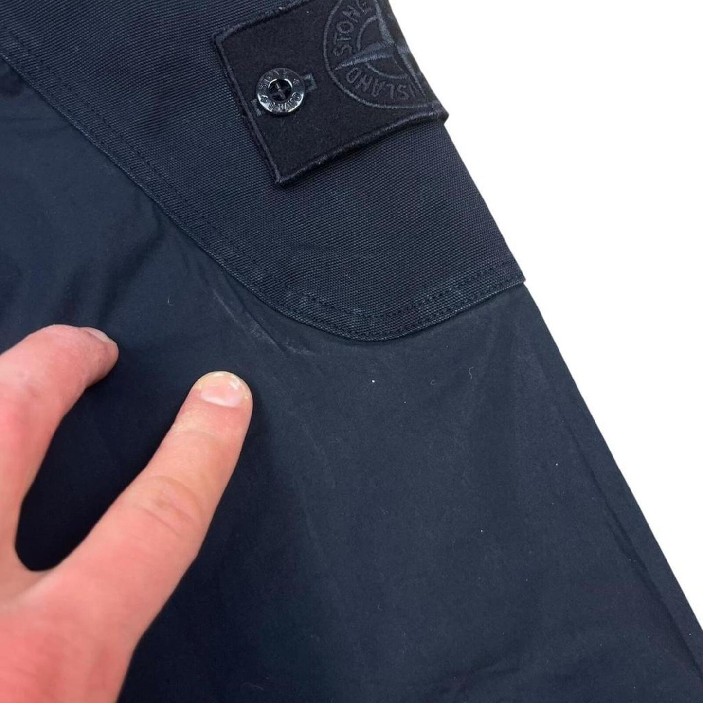 Stone Island Navy Ghost Overshirt - L
