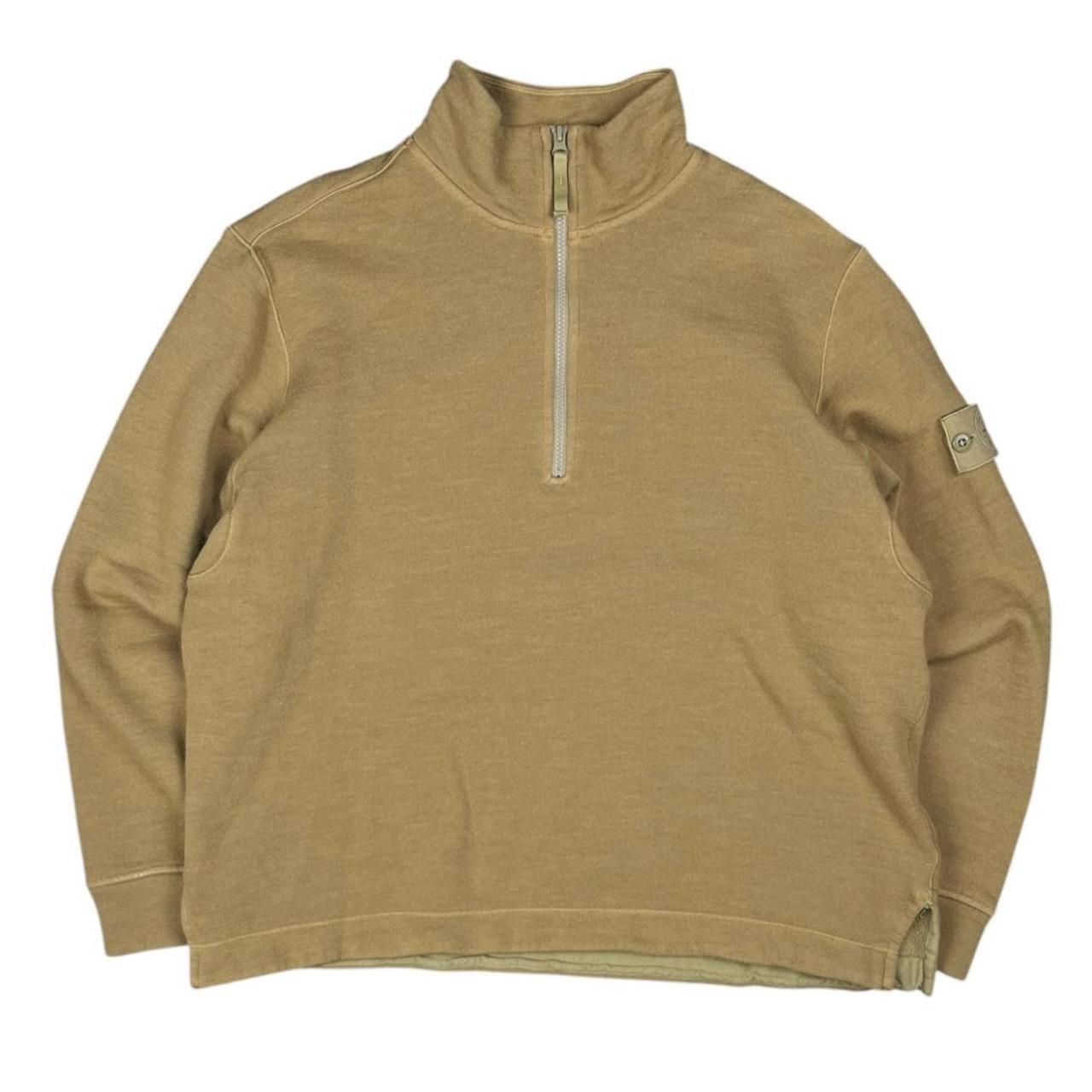 Stone Island Ghost Quarter Zip - L