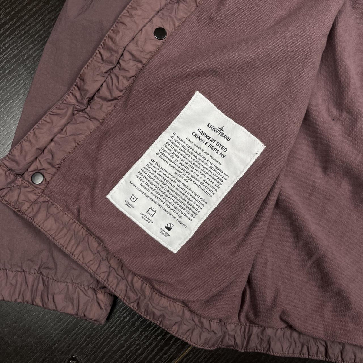 Stone Island Crinkle Reps NY Jacket - M