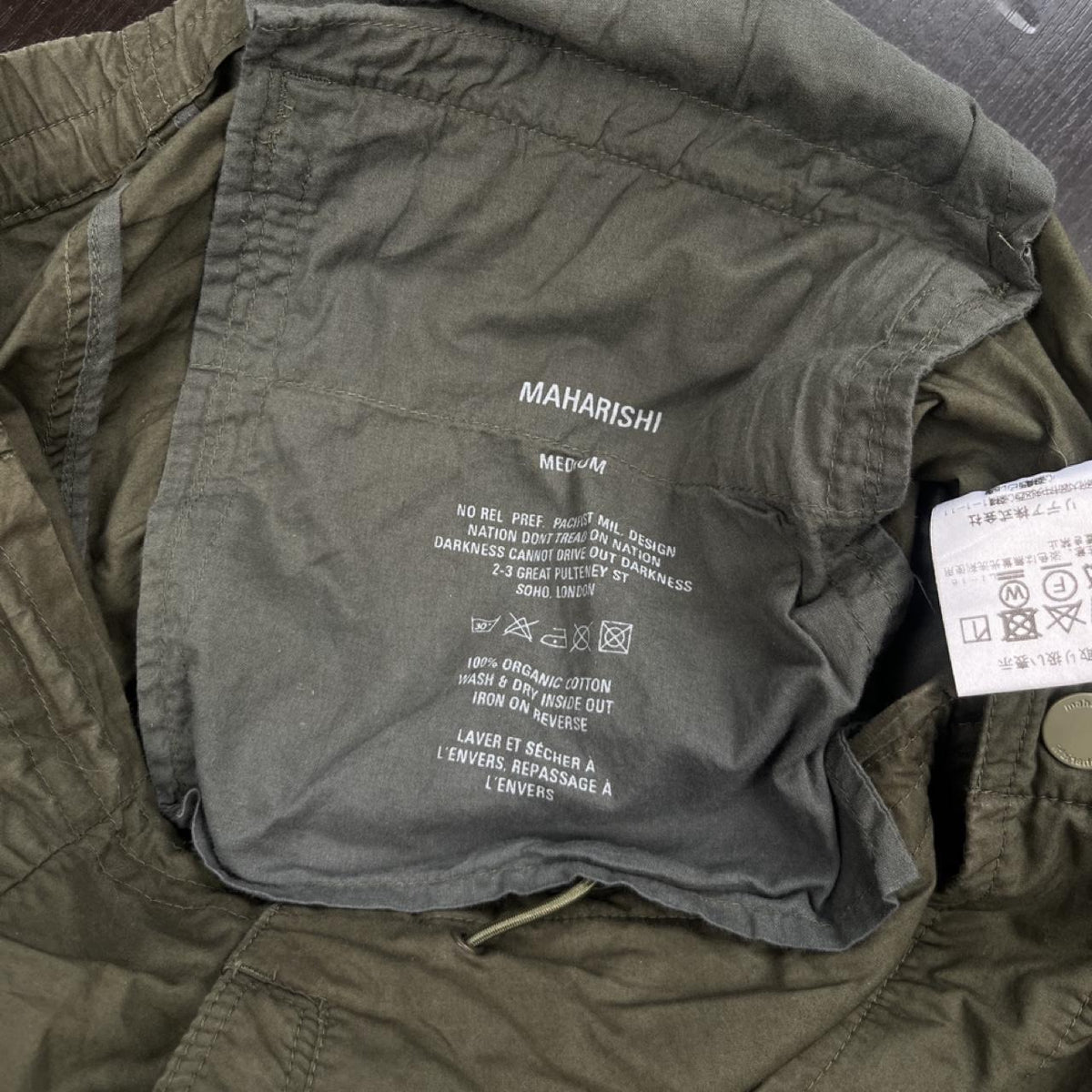 Maharishi Embroidered Shorts - M