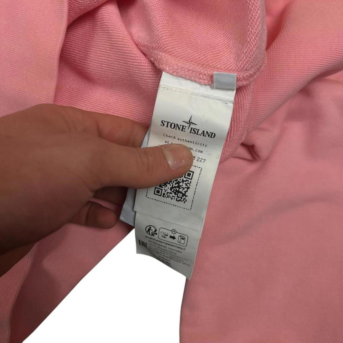 Stone Island Crewneck Pink - M