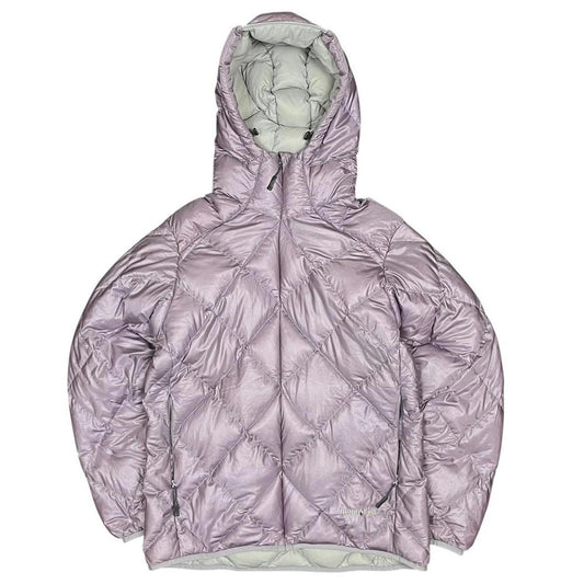 Montbell Lightweight Diamond Stitch Down Jacket Lilac Purple