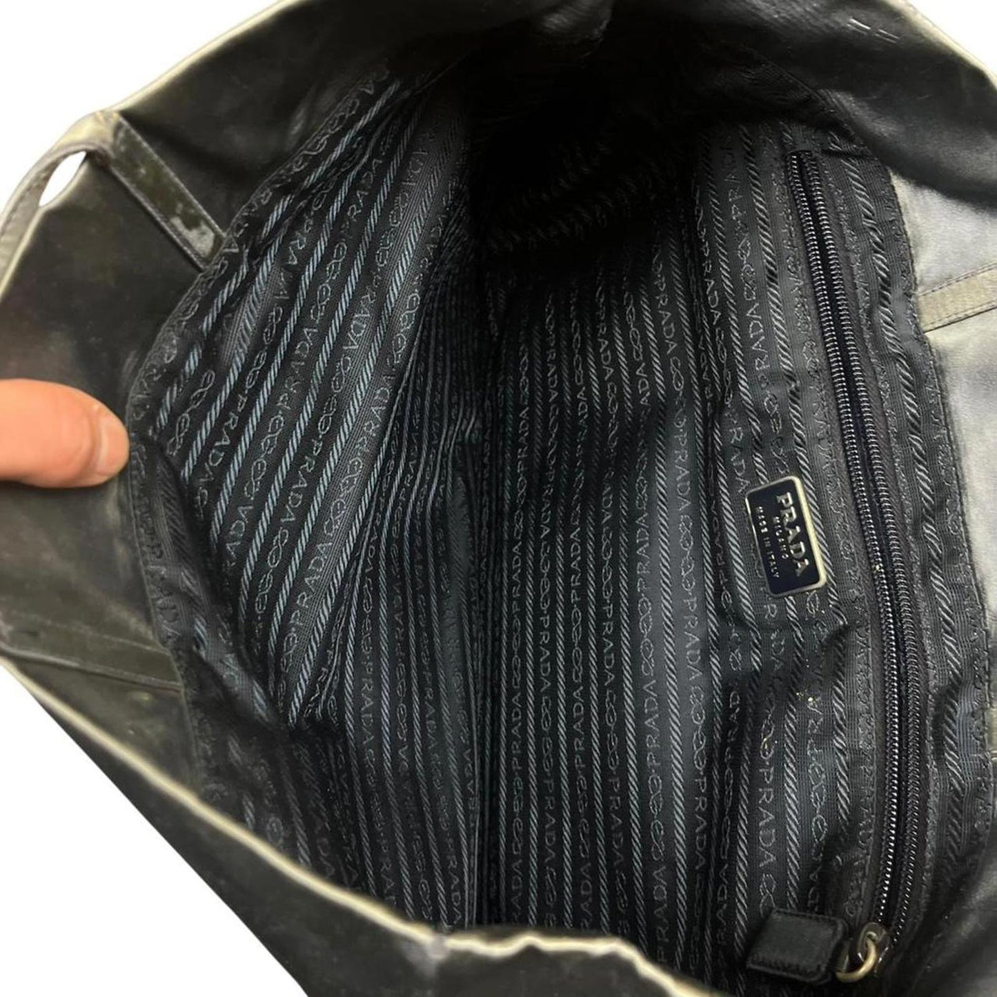 Prada Handbag Silver