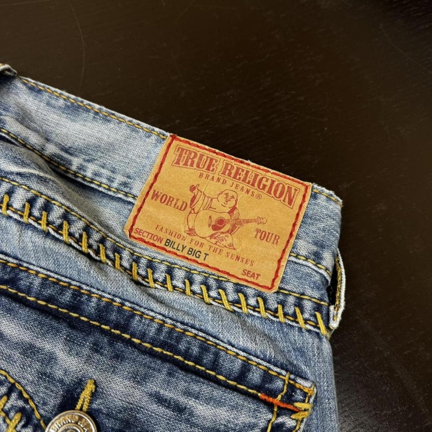 True Religion Big Stitch Jeans - W36