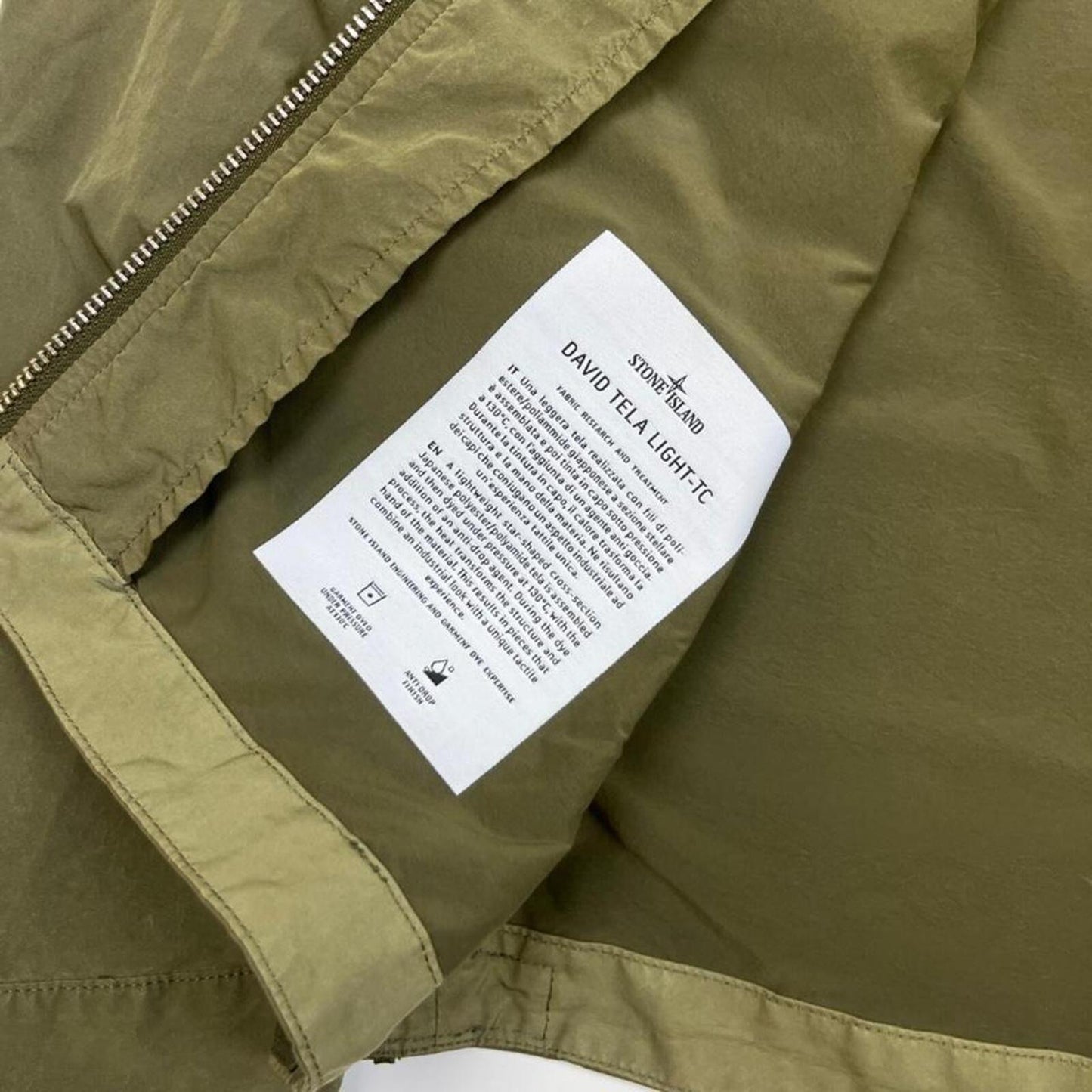Stone Island David Tela Light TC Jacket - L