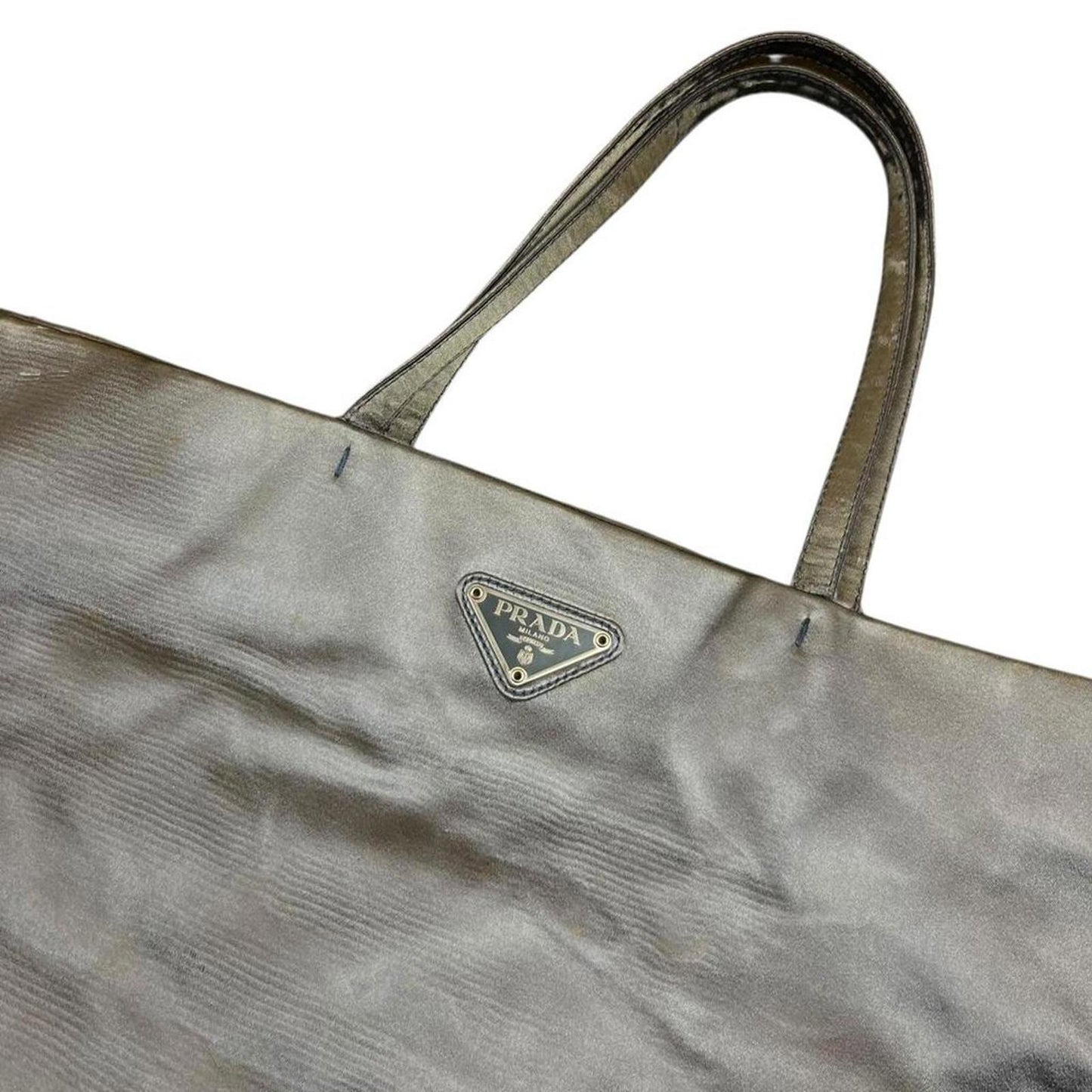 Prada Handbag Silver