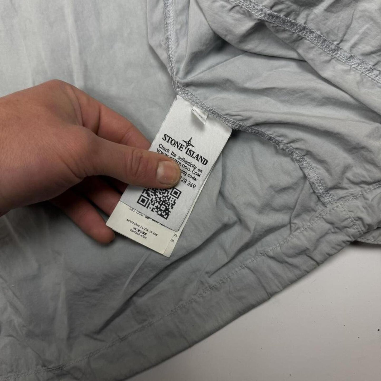 Stone Island Hooded Overshirt Jacket - L
