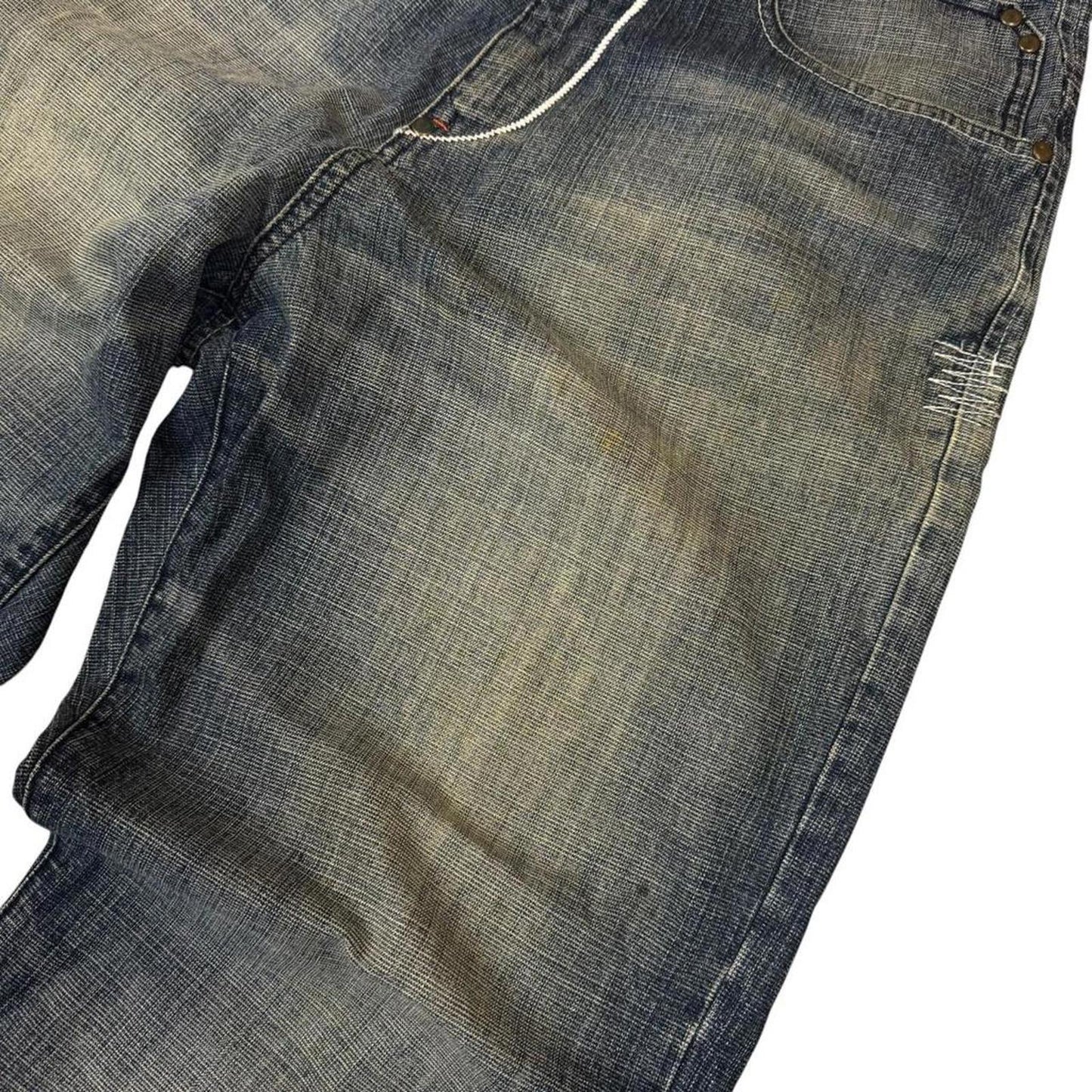 Akademiks Embroidered Jeans - W32