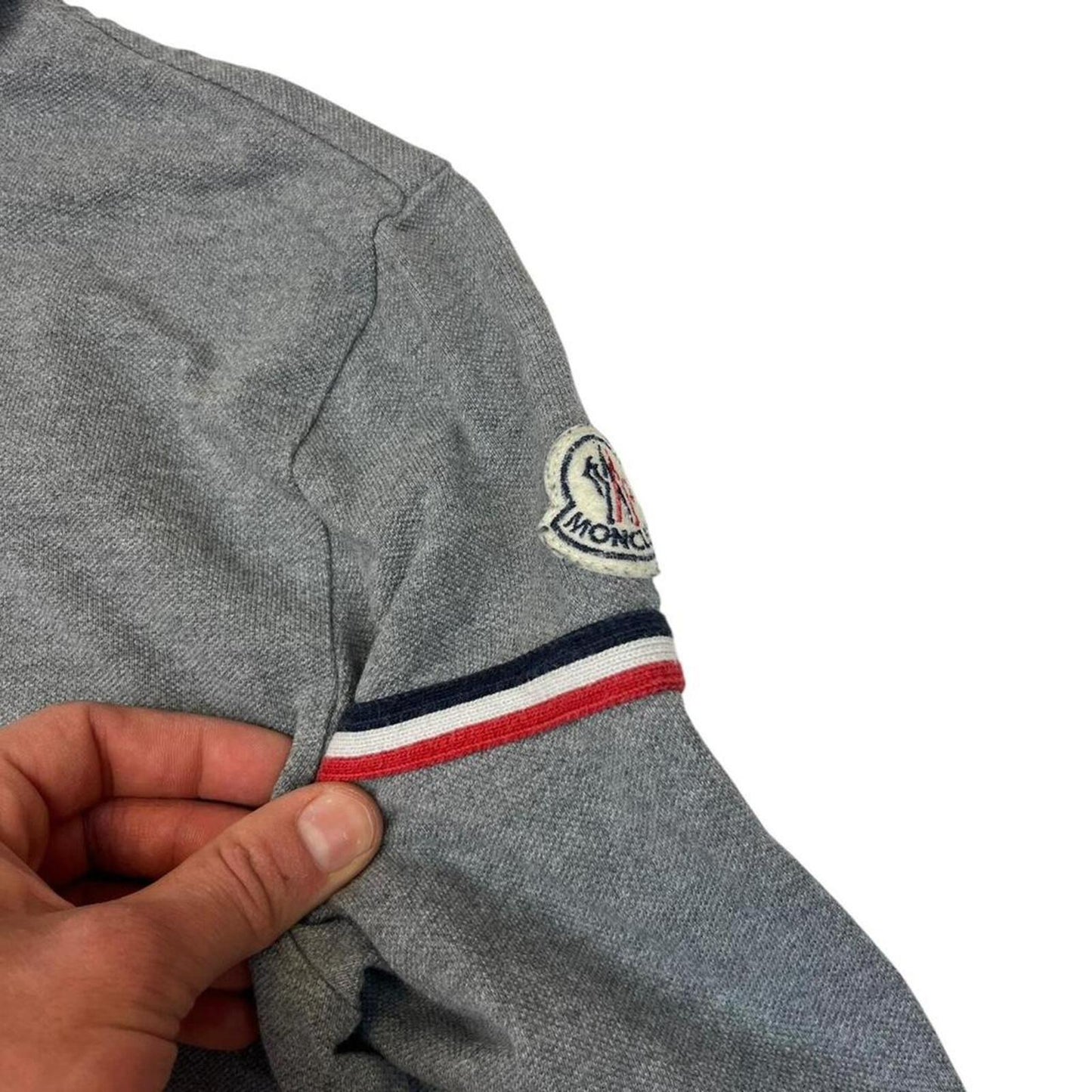 Moncler Long Sleeve Polo - L