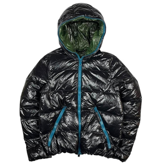 Duvetica Goose Down Jacket Black Blue