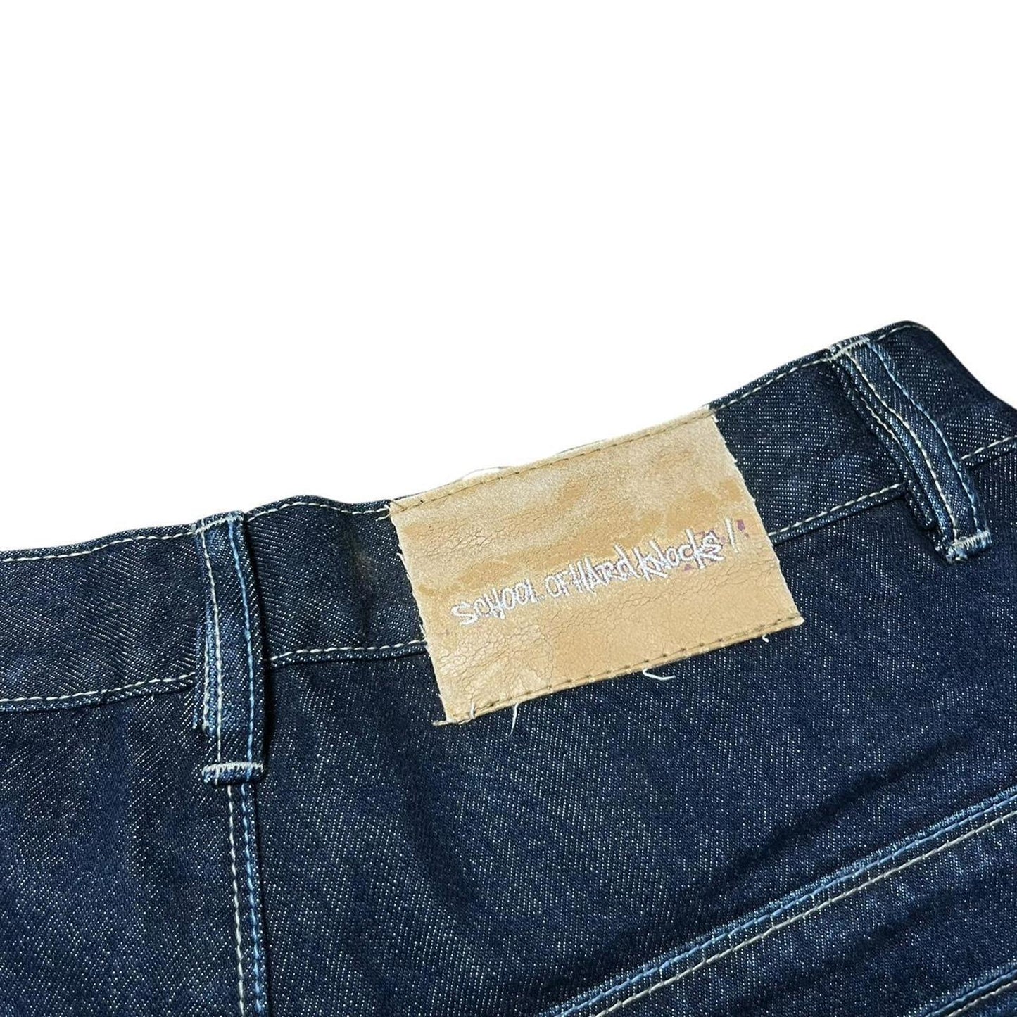 School Of Hard Knocks Navy Baggy Jorts