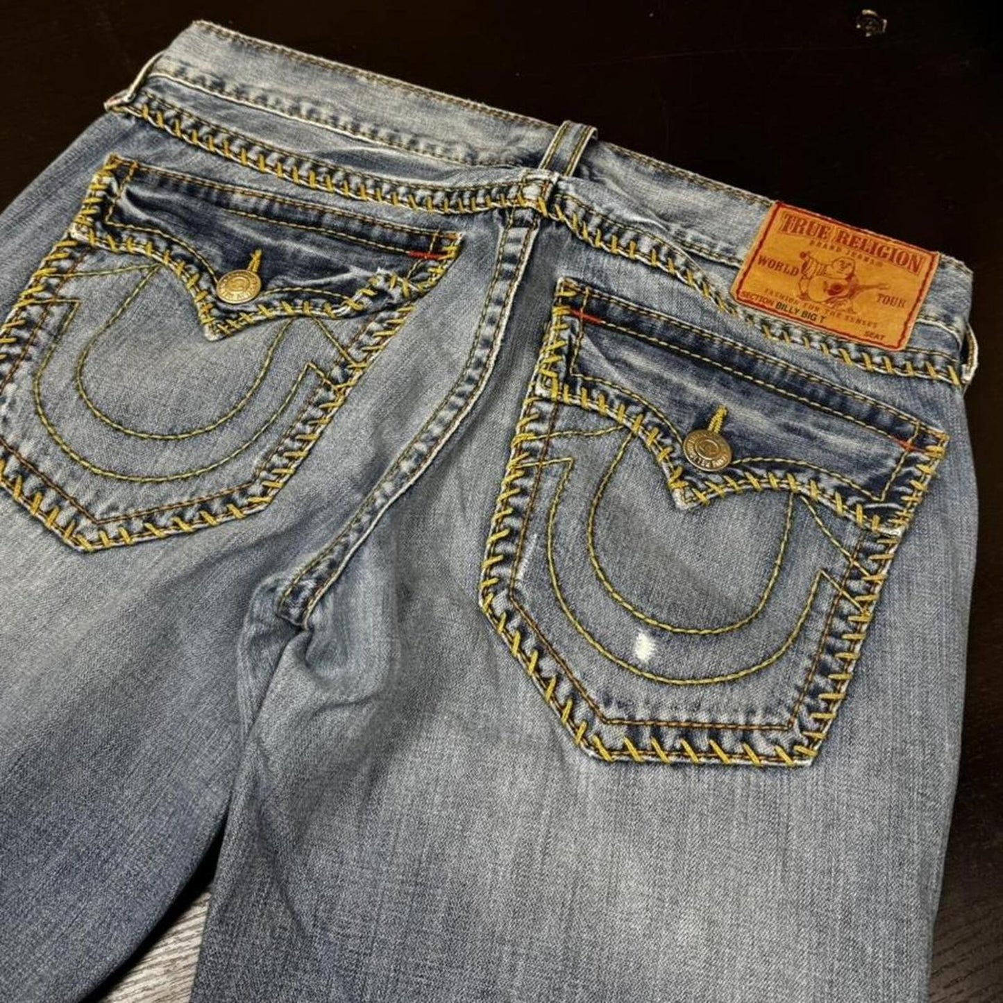True Religion Big Stitch Jeans - W36