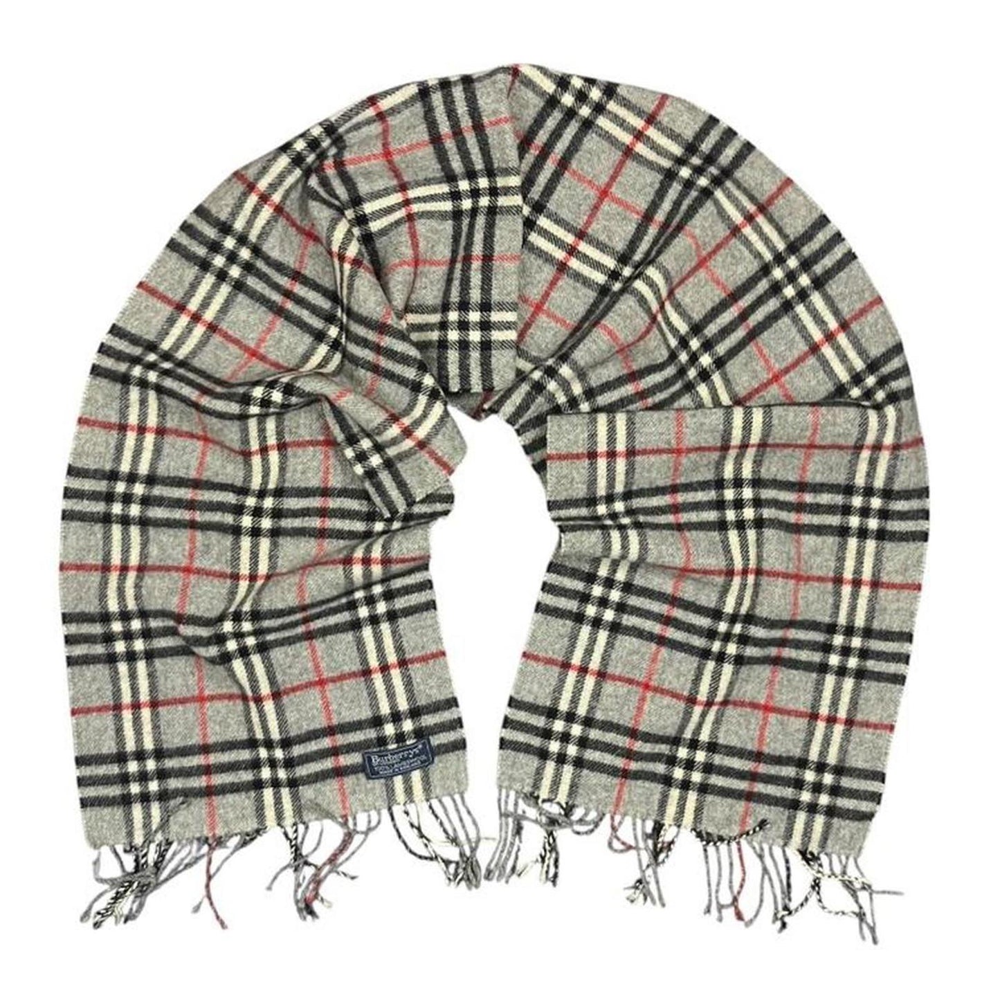 Burberry Nova Check Scarf Grey