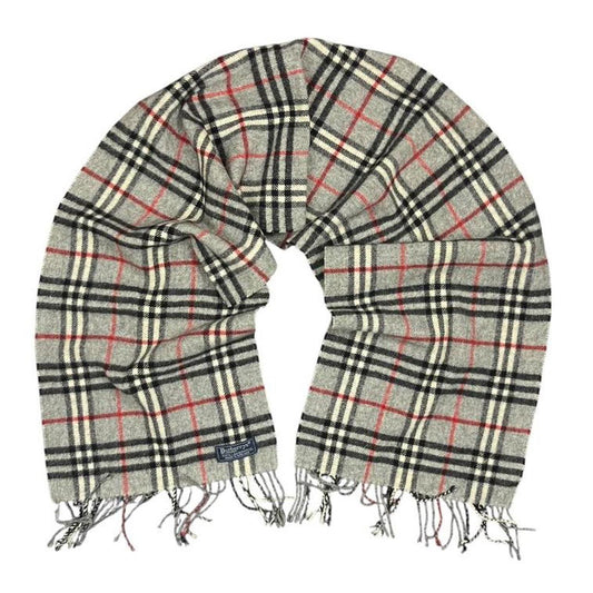 Burberry Nova Check Scarf Grey