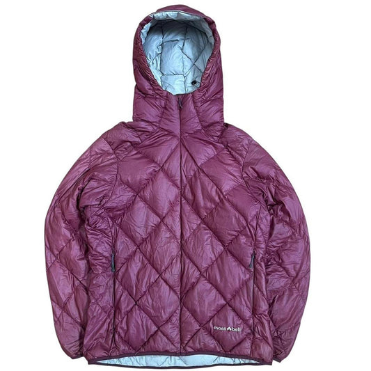 Montbell Lightweight Diamond Stitch Down Jacket Purple