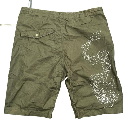 Maharishi Embroidered Shorts - M