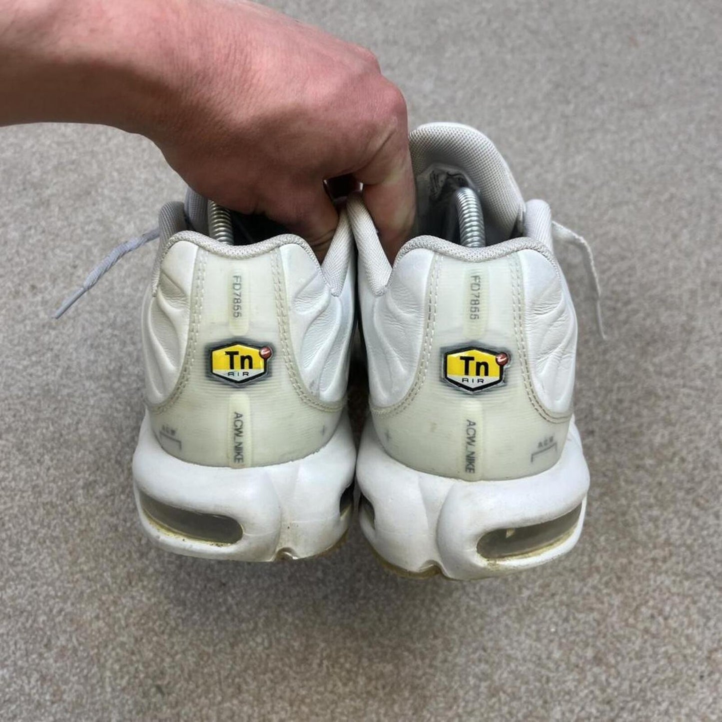 Nike Air Max Plus Tn A Cold Wall White - UK 8.5