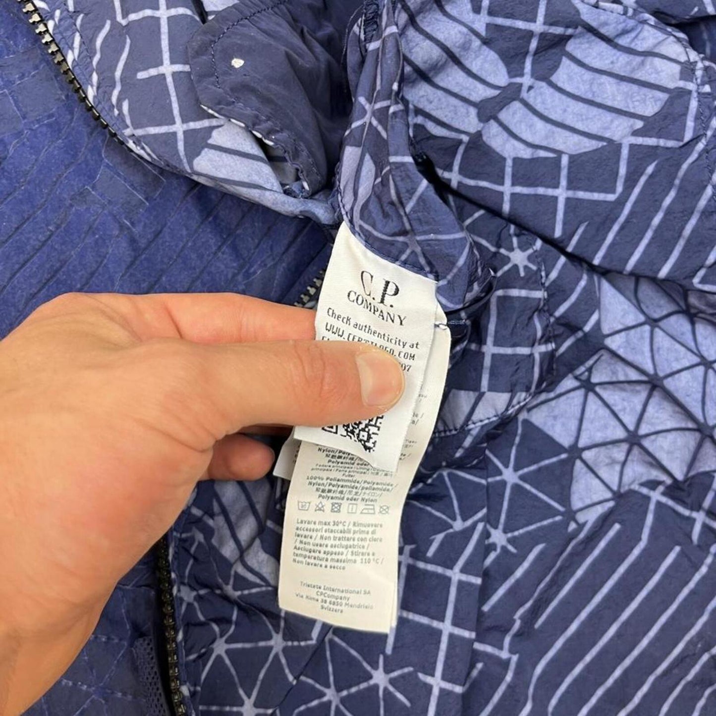 C.P. Company Camo Net Overshirt - L