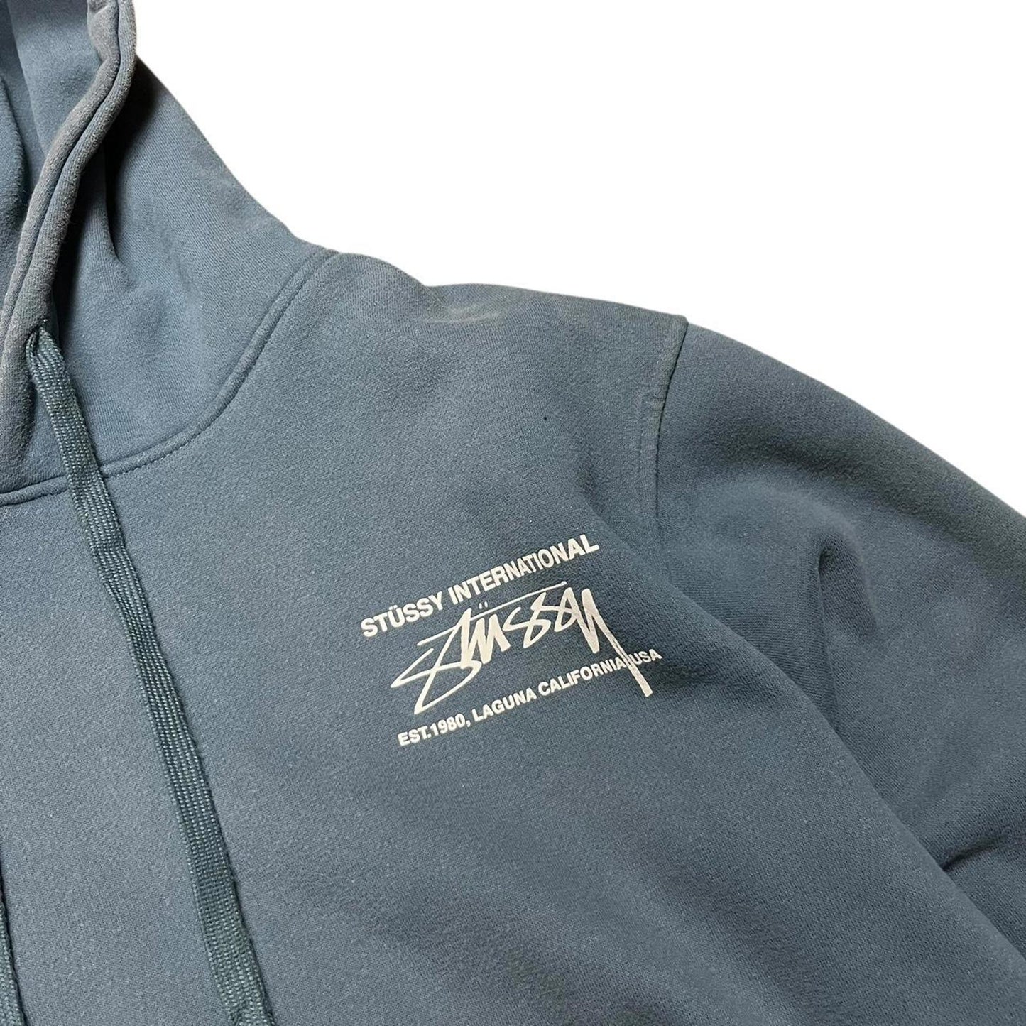 Stussy International Hoodie Blue