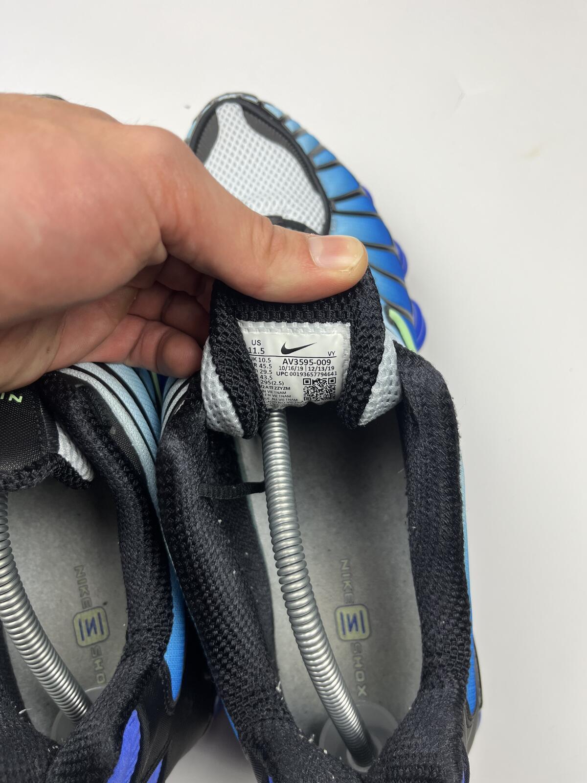 Nike Shox Racer Blue - UK 10.5