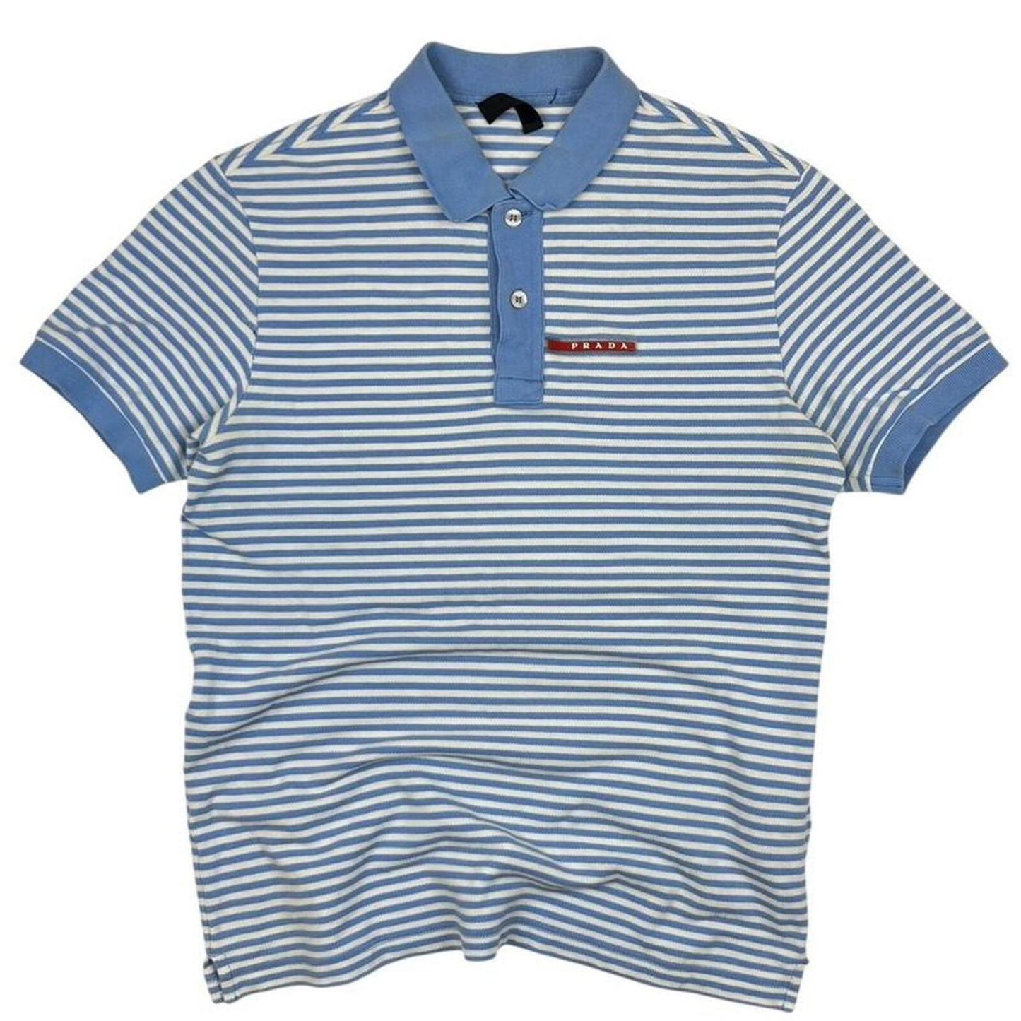 Prada Sport Striped Polo - S