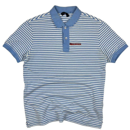 Prada Sport Striped Polo - S