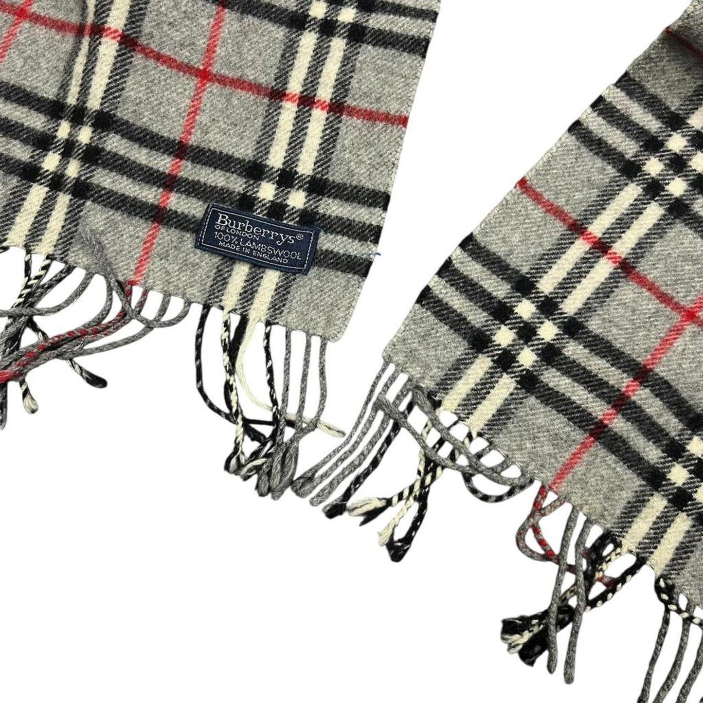 Burberry Nova Check Scarf Grey