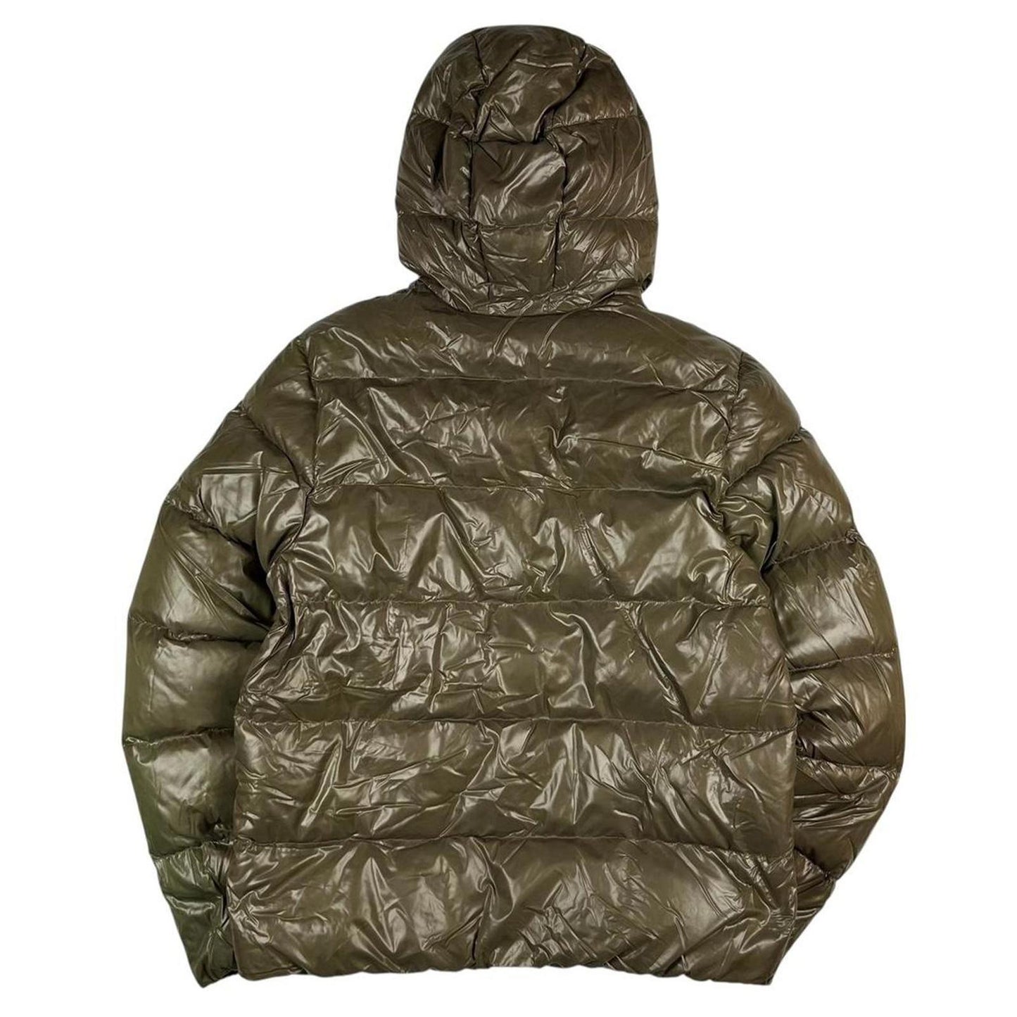 Duvetica Goose Down Jacket Khaki Black